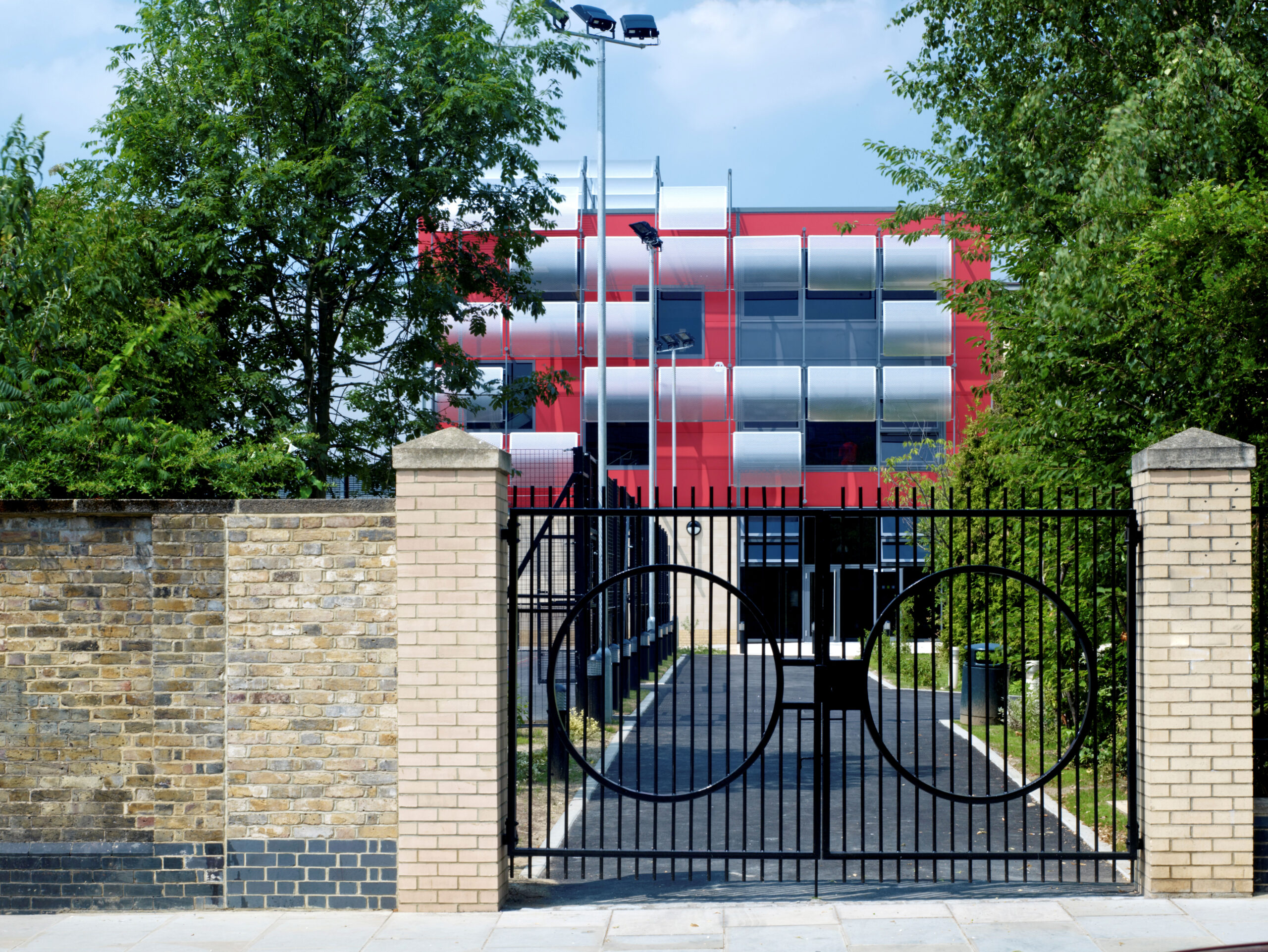 Font Gates To Studio E At St Charles