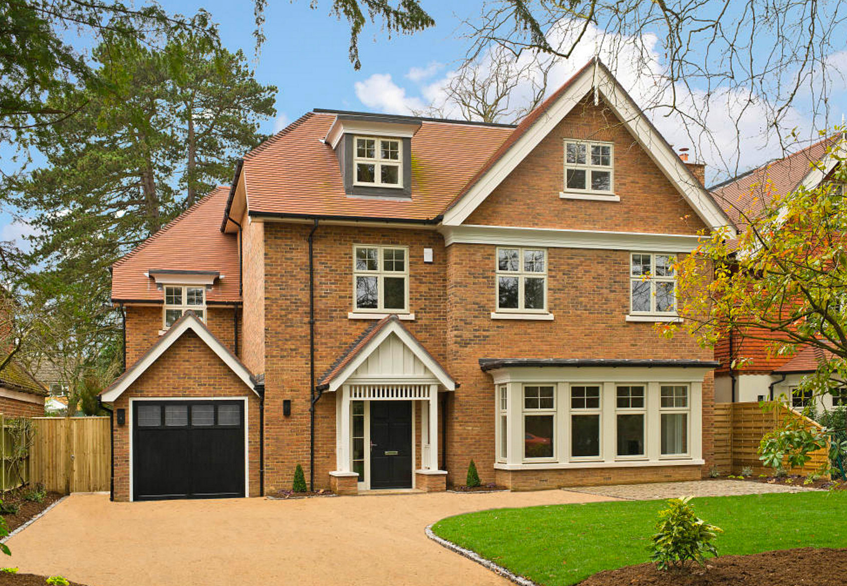 House And Driveway On Langley Road, Surbiton
