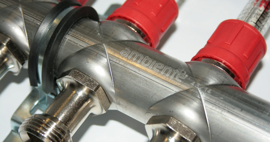 WET UFH SYSTEM MANIFOLD