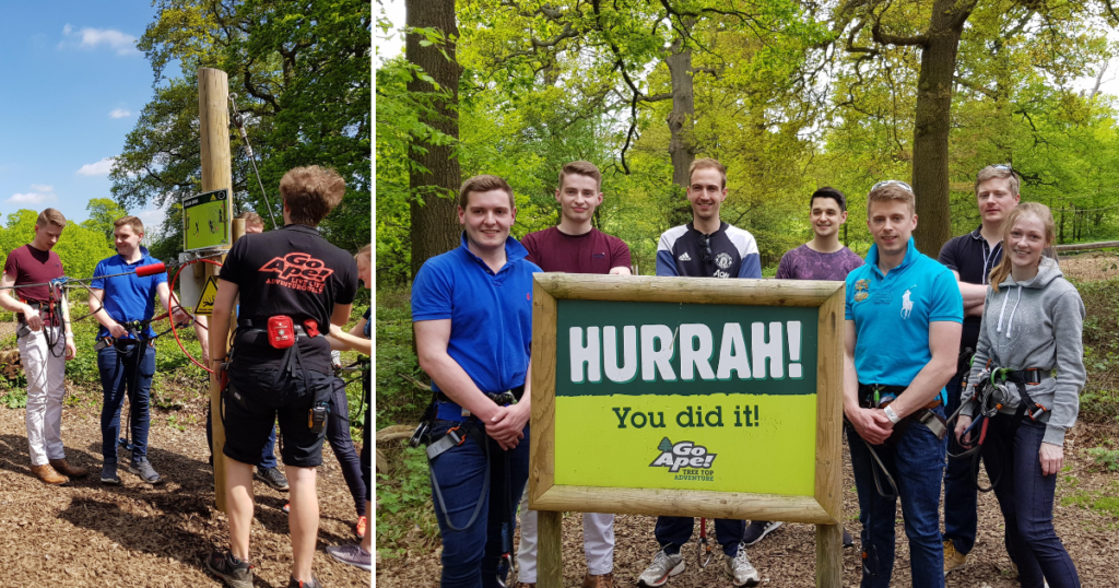 The team at Go Ape!