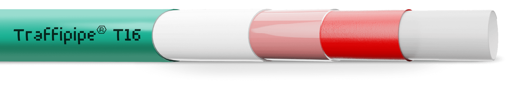 Traffipipe Close Up Banner With White Background