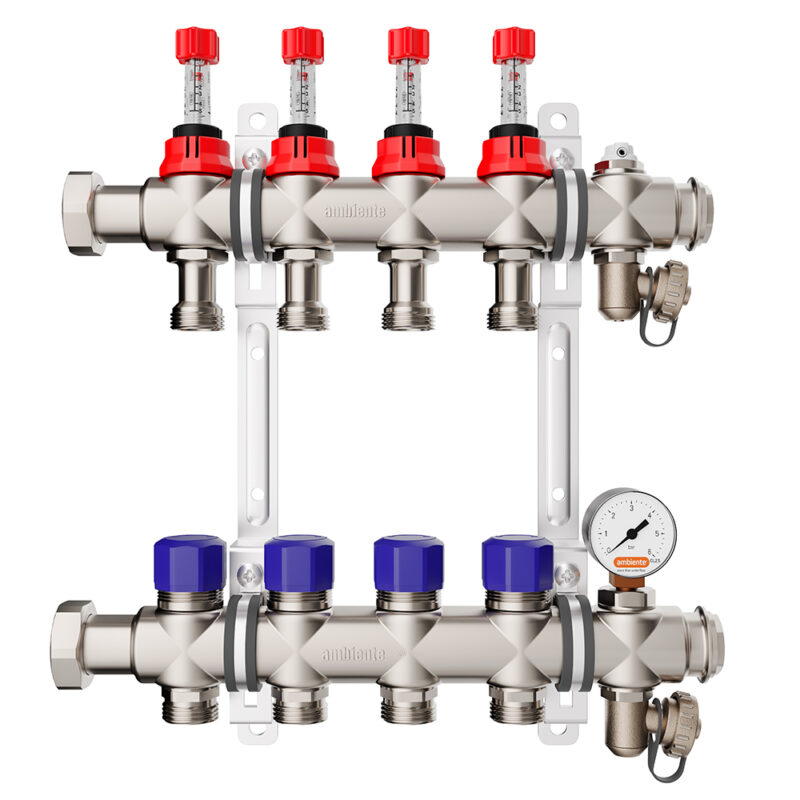 Ambiente 413 Series Underfloor Heating Manifold