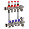 Ambiente 413 Series Underfloor Heating Manifold Angled