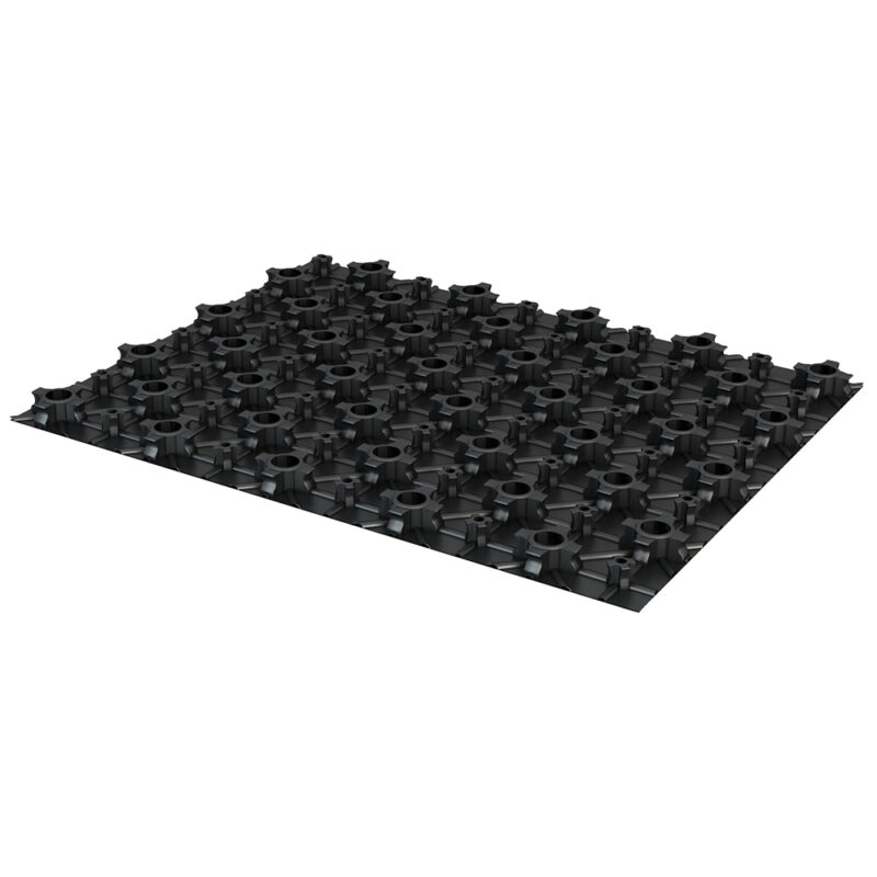 AmbiSolo® Self-Adhesive UFH System Panel for underfloor heating installation