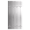 OverDeck 20 Universal board - 1200x600x20mm showing pre-grooved XPS insulation with aluminium foil facing for low-profile underfloor heating installation