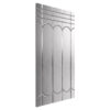 OverDeck 20 Universal board - 1200x600x20mm showing pre-grooved XPS insulation with aluminium foil facing for low-profile underfloor heating installation