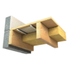 UnderPlate aluminium diffuser plate for under-joist underfloor heating retrofit installation