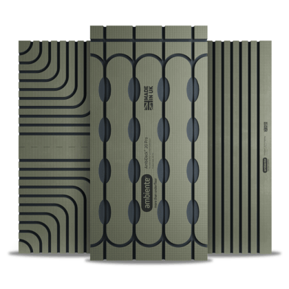 AmbiDeck 20 Pro underfloor heating panels – standard, highway, and corner boards