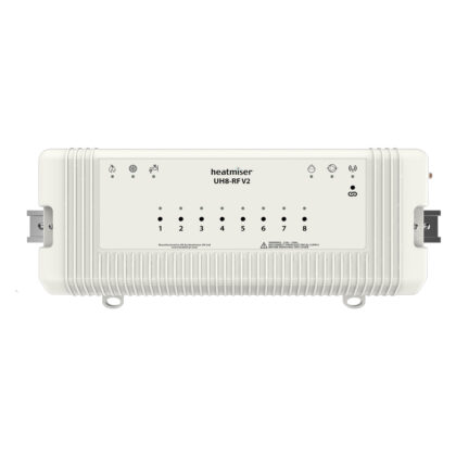 Heatmiser UH8-RF V2 8-Zone Wireless Wiring Centre
