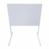 White powder coated steel manifold backboard stand for UFH installation